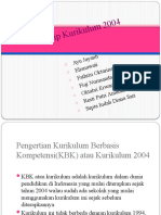 Prinsip Kurikulum 2004
