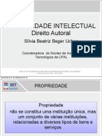 Apresentação Propriedade Intelectual 2012-Parte 1 Direitos Autorais