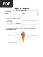 Prueba Contenidos Capas de La Tierra