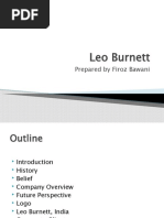 Leo Burnett: Prepared by Firoz Bawani