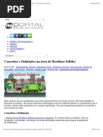 Resíduos sólidos