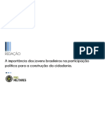 Tema 01 Junho a Importancia Dos Jovens Brasileiros Na Participacao Politica Para a Construcao Da Cidadaniapdf