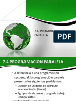 7.4 Programacion Paralela