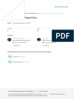 Admixture in Argentina