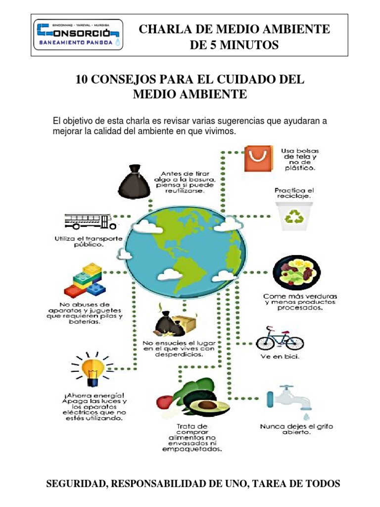 0626 10 Consejos para El Cuidado Del Medio Ambiente | PDF