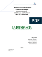 Impedancia (Prctica #3 Electrotecnia) 5