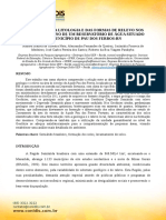 A Influência Da Litologia e Das Formas de Relevo Nos