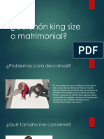 Colchon King Size o Matrimonial