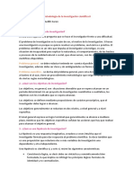 Metodología de La Investigación Científica II