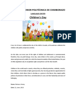 Children's Day: Escuela Superior Politécnica de Chimborazo