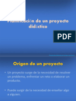 Planificación de Un Proyecto Didáctico PDF