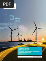 SIESTORAGE For Modular Energy Storage System