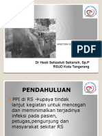 DR Hesti Setiastuti Setiarsih, SP.P RSUD Kota Tangerang: Infection Control Risk Assesment