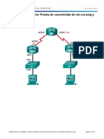 7.3.2.7 Lab Testing Network Connectivity With Ping and Traceroute