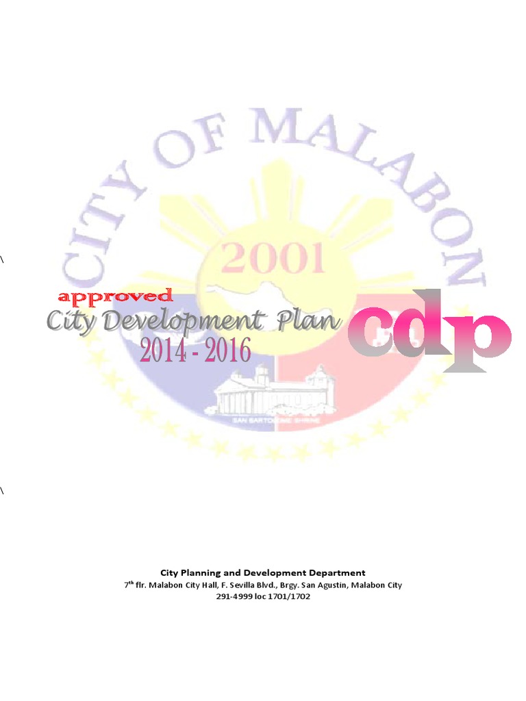 City Development Plan 2014 2016 | PDF | Metro Manila | Hazards
