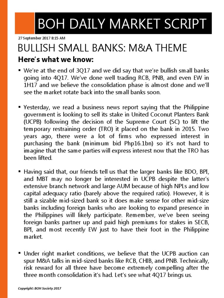 Daily Market Script 2017 | PDF | Mining | Price Of Oil