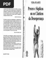 Preces e Súplicas Ou Os Cânticos Da Desesperança- Vera Duarte