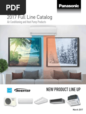 2017 Mini Split Catalog Panasonic Pdf Air Conditioning