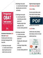 Leaflet Minum Obat Saat Puasa