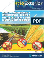 Beneficios de la agrobiotecnología en la soya y el maíz bolivianos