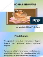 Transportasi Neonatus PDF