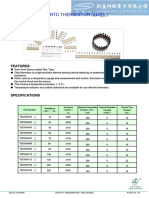 Dip Ntc Thermistor (熱控管) : 7'& 6HULHV