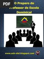 O Preparo Do Professor de Escola Dominical