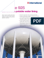 Interline 925: Solvent Free Potable Water Lining