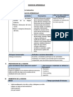 Sesión Texto Instructivo