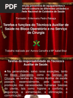 tarefasefunesdotcnicoauxiliardesadenoblocooperatrioenoserviodecirurgia-140313041948-phpapp02