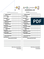 Calificaciones Parciales-Corte de Notas