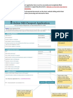 Mistakes On The Form May Lead To Rejection or Delay in Application Processing