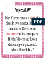 How fast can John and Raven eat pizza