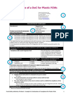 Example of A Doc For Plastic Fcms
