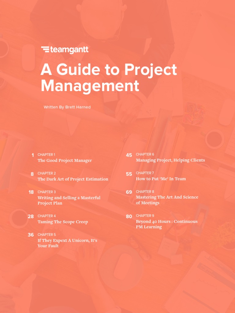 A Guide To Project Management: Written by Brett Harned | PDF ...