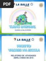 valores na escola