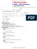 SLC OPT Math Natural Numbers PDF