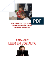 4. Lectura en Voz Alta y Conversación