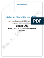 Arterial Blood Gases (ABG) : Shaza Aly