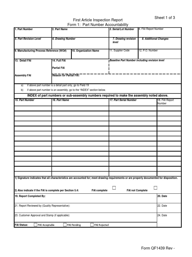 As9102 forms pdf pdf specification technical standard industries
