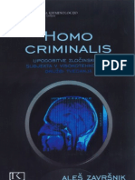 Homo Criminalis: Upodobitve Zločinskega Subjekta V Visokotehnološki Družbi Tveganja