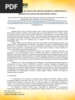 PRODUTIVIDADE DE FRUTOS DE MELÃO AMARELO SUBMETIDOS A DIFERENTES DOSES DE BIOESTIMULANTES