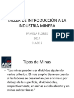 Introducción a la industria minera: tipos de minas y procesos extractivos