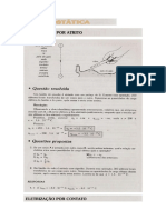 Exercícios de Eletrostática Robortella