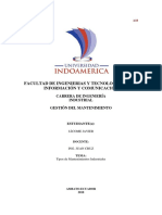 Tipos de Mantenimiento