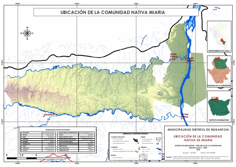Mapa Comunidad Miaria | PDF