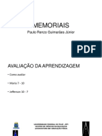 Memorial Portfólio - parcial