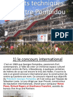 Aspects Techniques Du Centre Pompidou - Par Geraud 3F-2