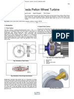 Hybrid Tesla Pelton Wheel Turbine