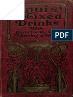 (1906) Souis Muckensturm, Souis´ mixed Drinks with hints for the Care and serving of wines.